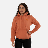 Unisex Relaxed Fit Hoodie - Orange