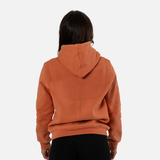 Unisex Relaxed Fit Hoodie - Orange