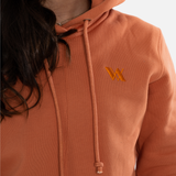 Unisex Relaxed Fit Hoodie - Orange