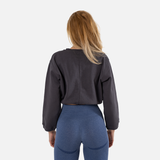 Adjustable Crop Top - Anthracite