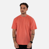 Oversized 100% Organic Cotton T-Shirt - Peach