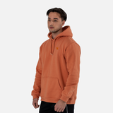 Unisex Relaxed Fit Hoodie - Orange